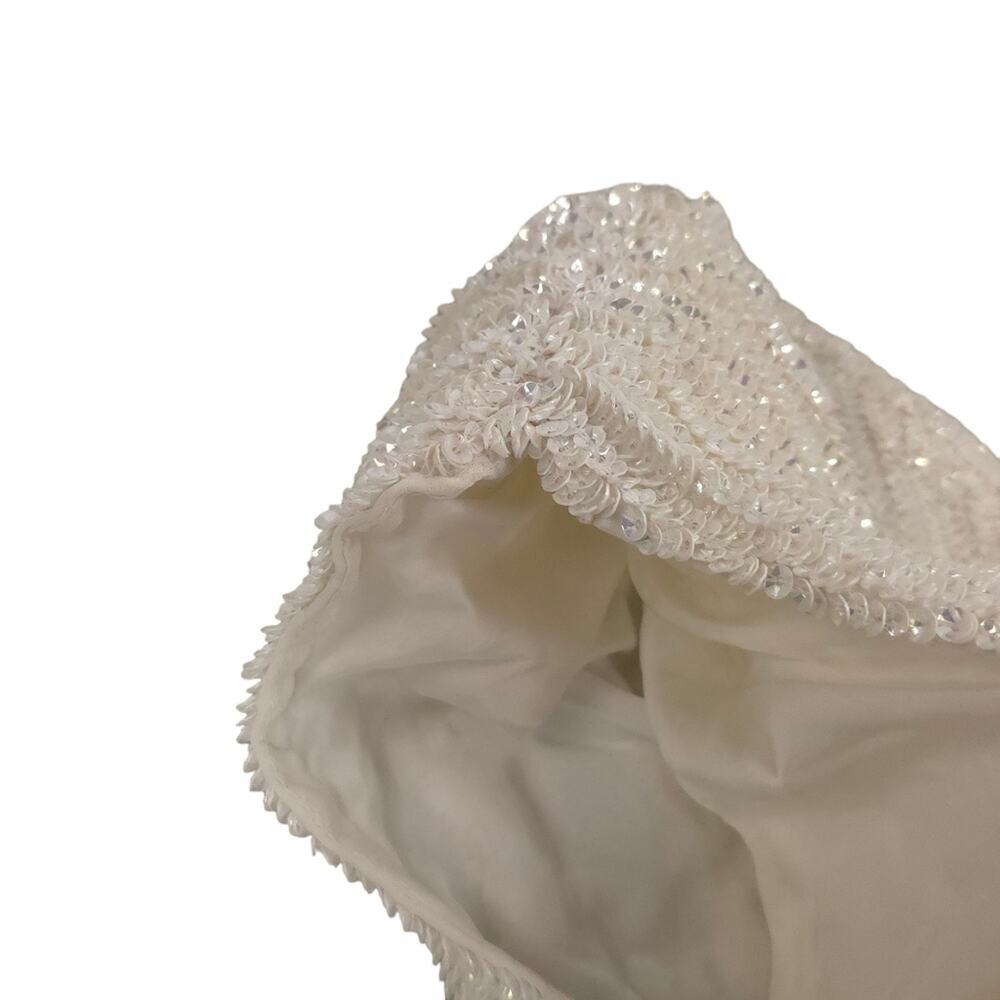 Retrofete Sequin Mini Dress One Shoulder - Picture 11 of 16